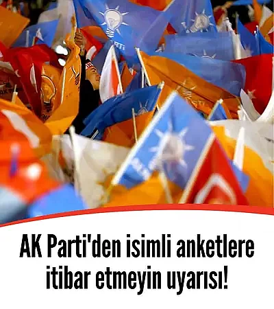 AK Parti'den anket uyarısı!