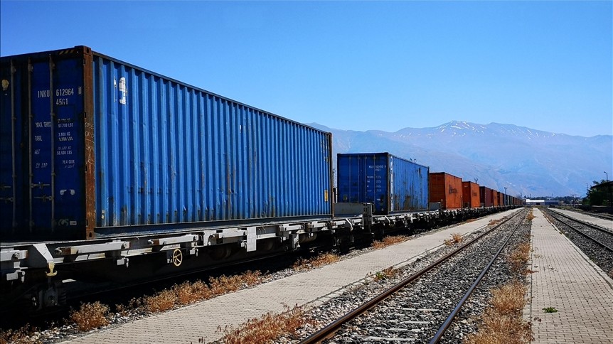 Çin'e gidecek ihracat treni Erzincan'da