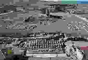 5 bin yıllık Aizanoi Antik Kenti'nin zenginlikleri FPV dronla görüntülendi