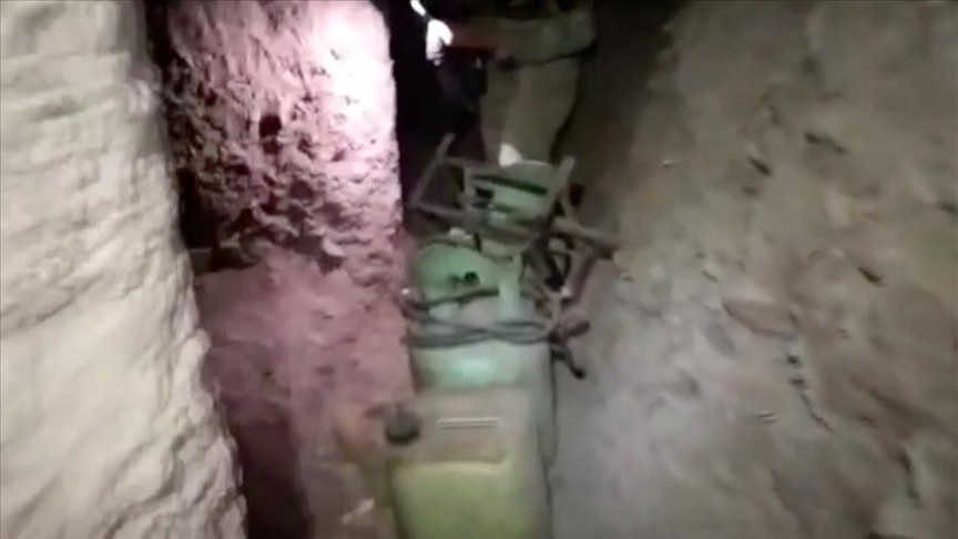 Komandolar PKK'ya ait mağarayı ele geçirdi