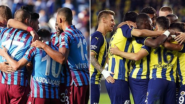 Trabzonspor-Fenerbahçe maçının ilk 11'leri