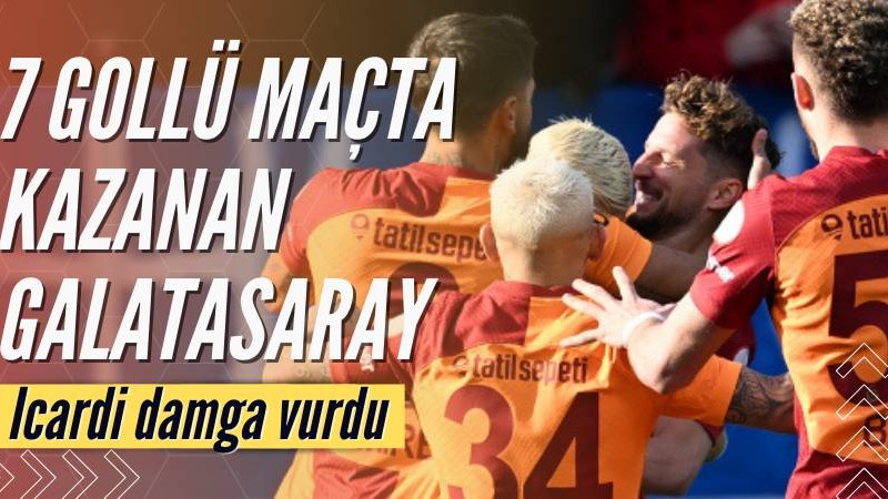 Çılgın maçta Galatasaray, Kasımpaşa'yı yendi