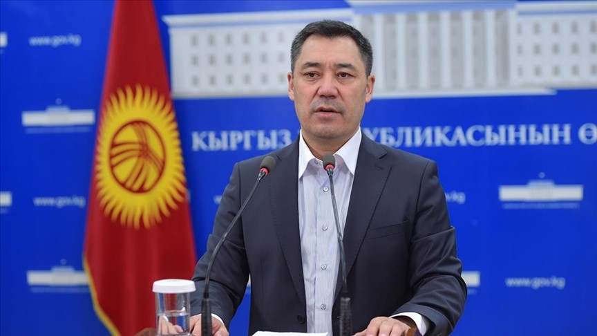 Kırgızistan Cumhurbaşkanı Caparov'dan Cumhurbaşkanı Erdoğan'a tebrik telefonu
