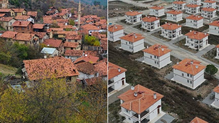 Türkiye'de bir ilk: Köyün yeri değiştirildi