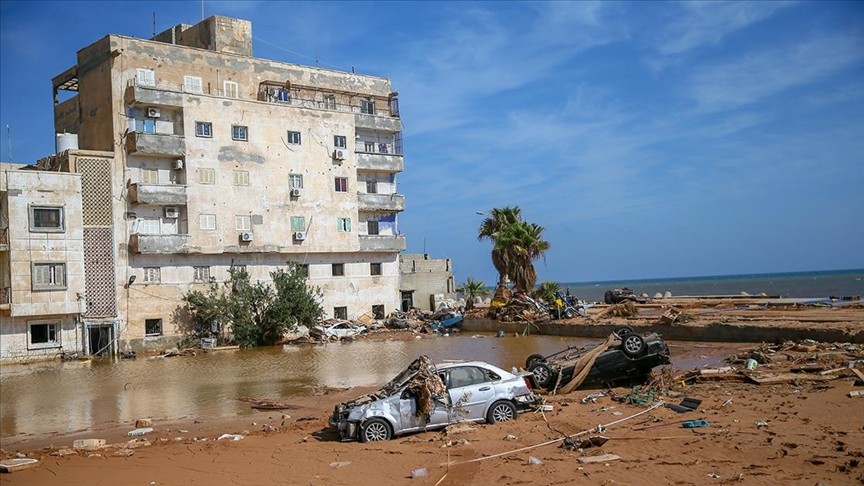 Libya'daki sel felaketinde 3 bin 958 kişi hayatını kaybetti