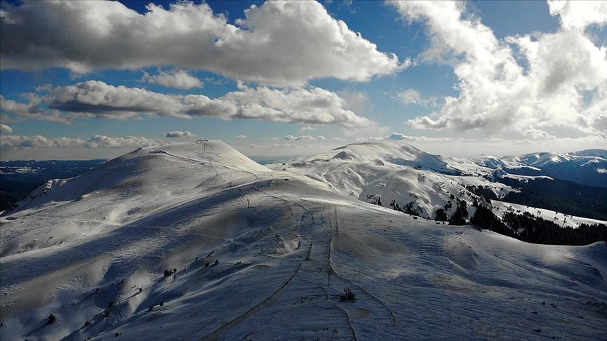 Anadolu'nun yüce dağı Ilgaz'ın muhteşem görüntüsü