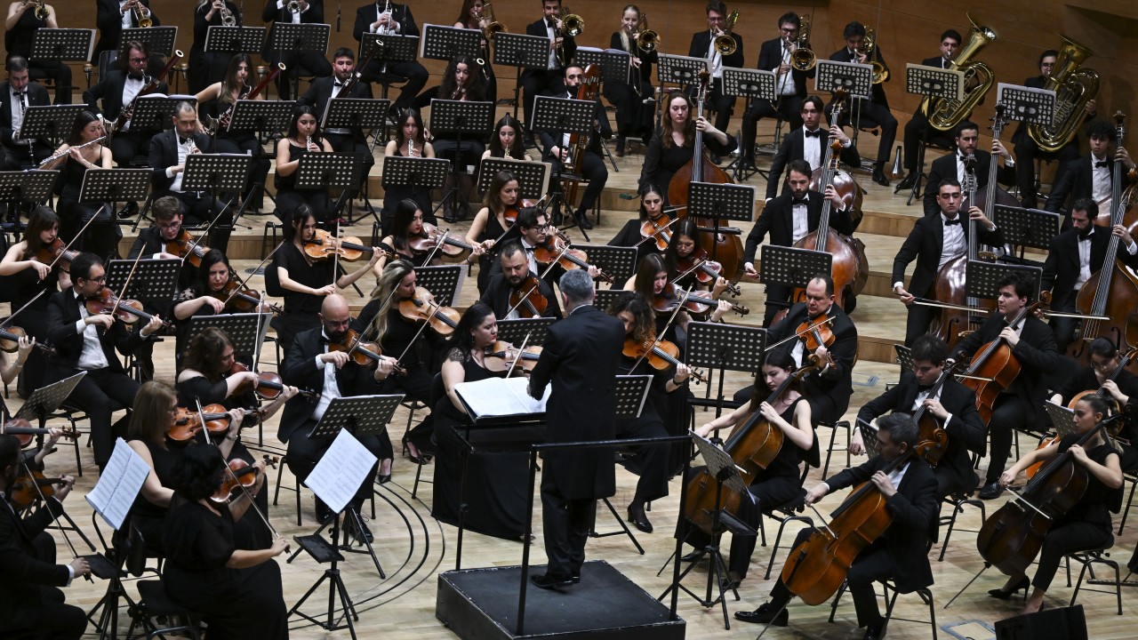 Alman bestecinin 82 önce bestelediği "Ankara" senfonisi ilk kez seslendirildi