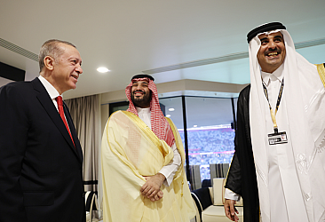 Erdoğan, 2022 FIFA Dünya Kupası için Katar'da