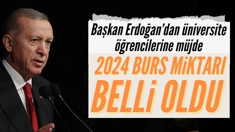 Başkan Erdoğan 2024 yılı kredi-burs rakamlarını duyurdu