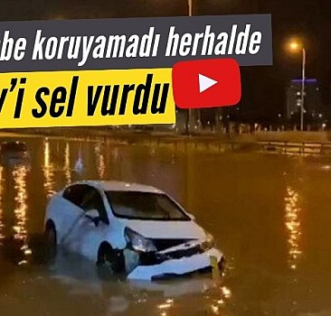 Tel Aviv sular altında kaldı