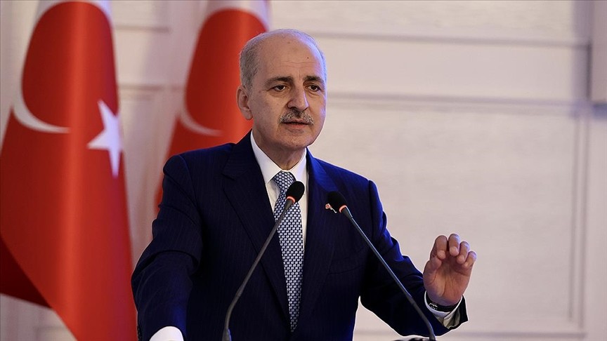 TBMM Başkanı Kurtulmuş, Türk Parlamenterler Birliği'ni kabul etti