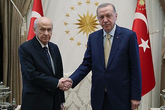 Başkan Erdoğan, Devlet Bahçeli ile görüşüyor