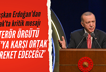 Başkan Erdoğan'dan terörle mücadelede birliktelik mesajı
