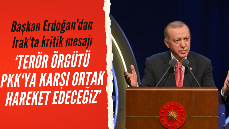 Başkan Erdoğan'dan terörle mücadelede birliktelik mesajı