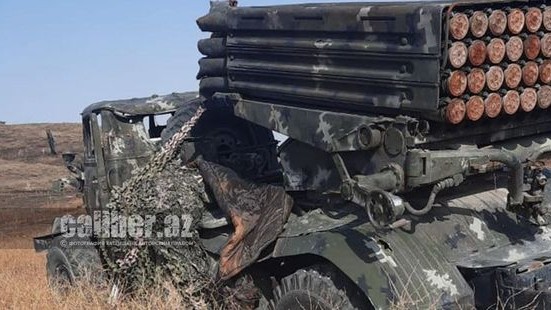 Ermeniler Grad füzelerini Azerbaycan ordusuna bıraktı