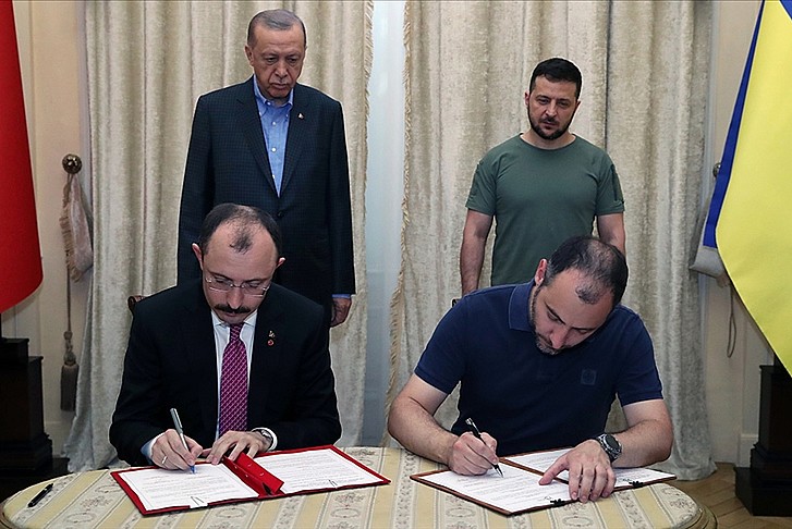 Türkiye ile Ukrayna arasında anlaşma imzalandı