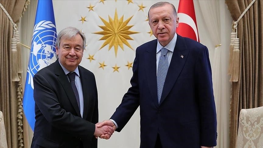 Barış için yoğun diplomasi: Guterres, Erdoğan'a bilgi verdi