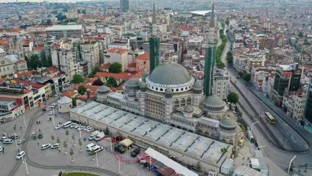 ​Taksim Camii ramazan ayına yetişecek