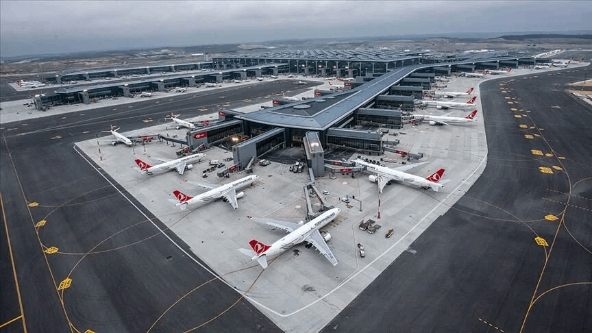 ​İstanbul Havalimanı yoğunlukta Avrupa'da ilk sırada
