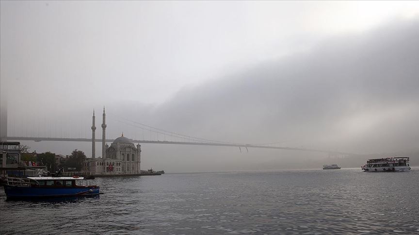 ​İstanbul Boğazı'nda sis engeli