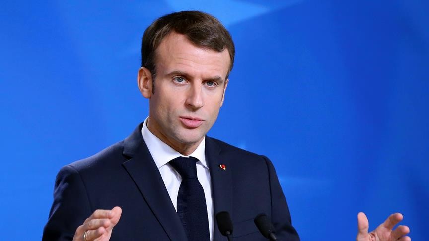 Macron, Ukrayna için özel fon oluşturulacak