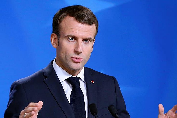 Macron, Ukrayna için özel fon oluşturulacak