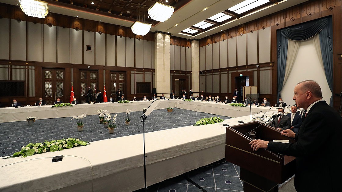 Erdoğan belediye başkanlarına seslendi