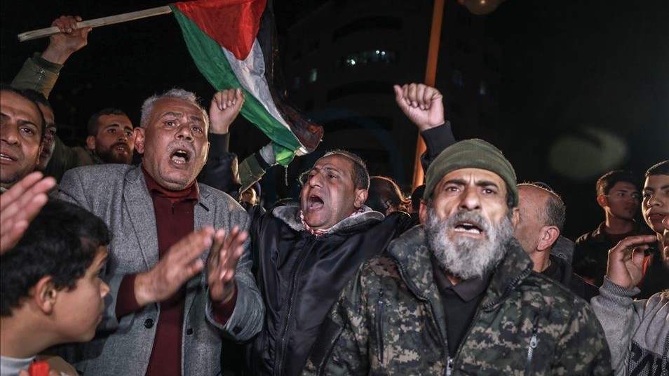 Sadr yanlıları Filistin direnişi için ayaklandı