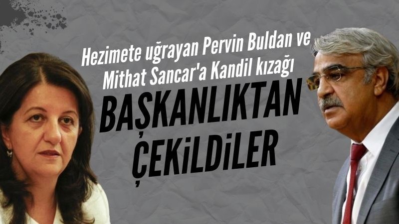 HDP kurultayında Pervin Buldan ve Mithat Sancar aday olmayacak