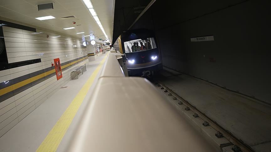 İstanbul Havalimanı-Gayrettepe Metro Hattı'nda test sürüşü başladı