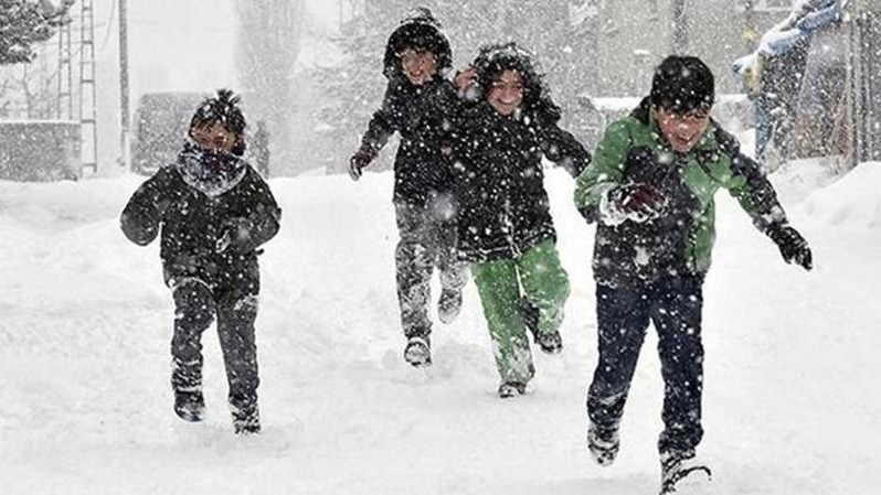 Sinop'ta kar nedeniyle eğitime ara
