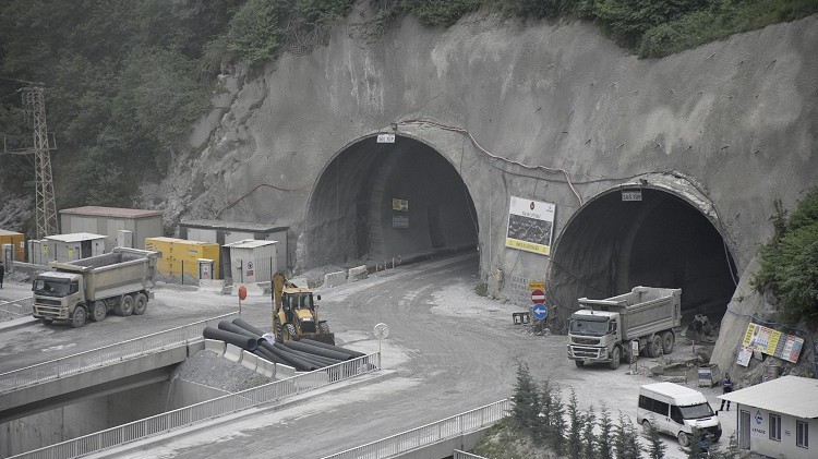Yeni Zigana Tüneli Projesi sona yaklaştı
