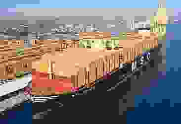 Konteyner gemisi 'MSC Türkiye' Tekirdağ'da