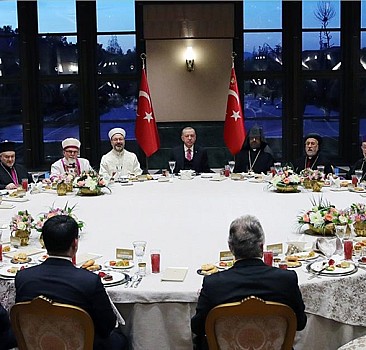 Erdoğan dini azınlık cemaat temsilcileriyle