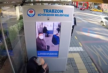 Trabzon'da maske takmayanların yüzü virüsle kaplandı