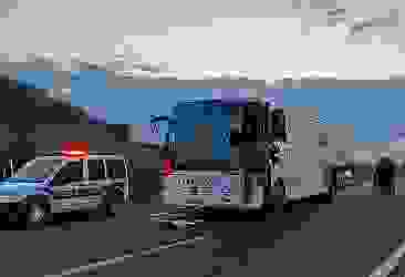 Denizli'de tır yolcu otobüsüyle çarpıştı: 2 ölü, 6 yaralı