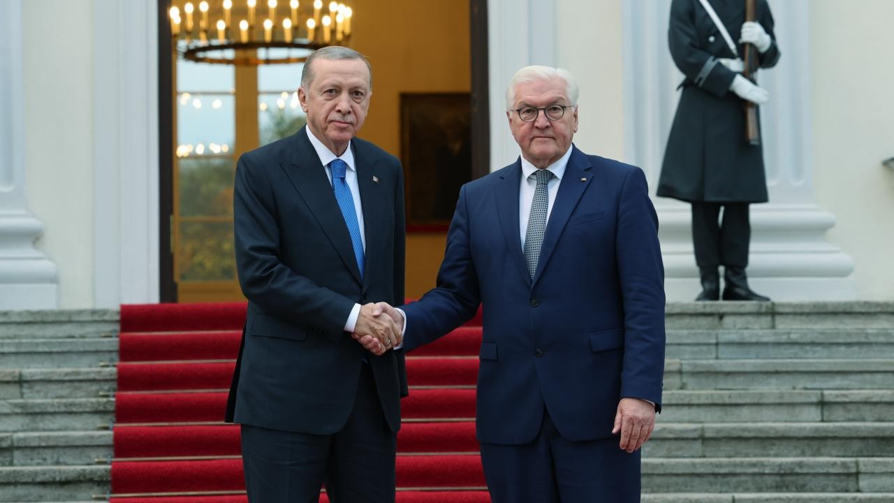 Başkan Erdoğan Almanya Cumhurbaşkanı ile görüştü