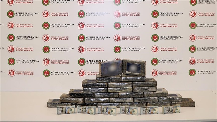 İstanbul Havalimanı'nda 58 kilogram kokain yakalandı