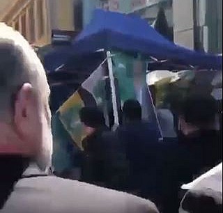 Irkçı Zafer Partililer HÜDA PAR standına saldırdı