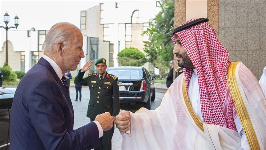 Suudi Arabistan Kralı Selman ile Biden görüştü