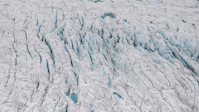 Buzulların zirvesinde ilk kez gerçekleşti