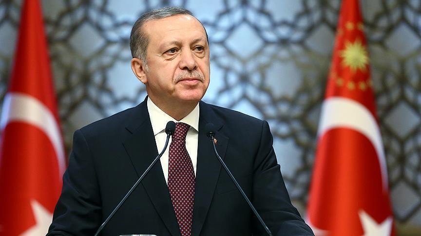 Erdoğan, şehit ailesine başsağlığı diledi
