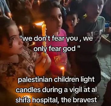Filistinli çocuktan cesur sözler!