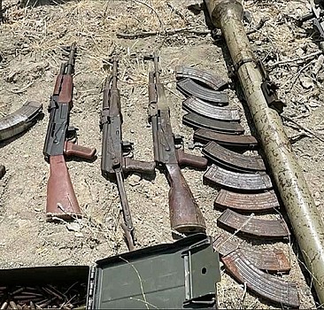 MSB: PKK'ya ait çok sayıda silah ve mühimmat ele geçirildi