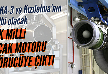 Türkiye'nin ilk milli turbofan uçak motoru tanıtıldı