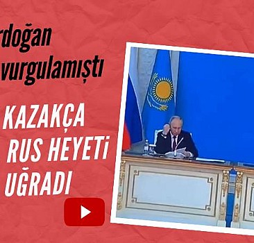 Kazakistan Lideri Tokayev Rus heyetini şaşkına uğrattı