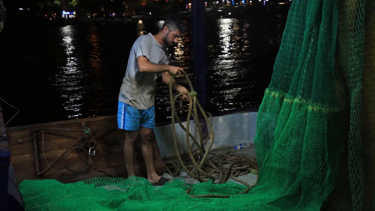 Samsun'da 33 kilogramlık yayın balığı tutuldu