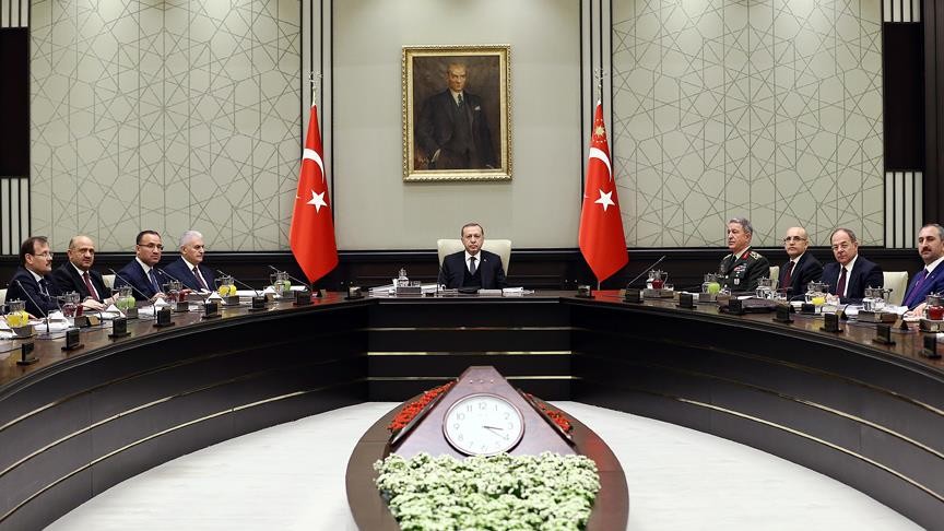MGK, Erdoğan başkanlığında toplandı