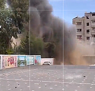 İsrail terör örgütü okulu bombaladı