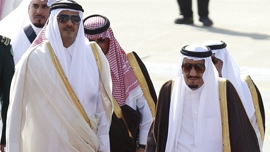 Suudi Kral'dan Katar Emiri'ne mesaj